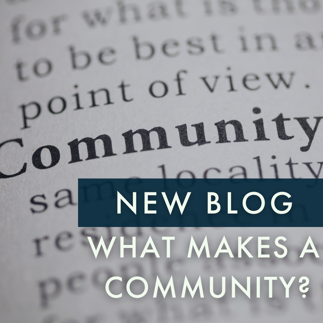 BLOG: What makes a Community? | Issue 380