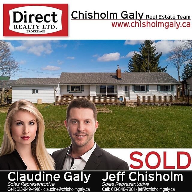 #sold #napanee #thankyou to the Sellers for choosing our team to assist you!