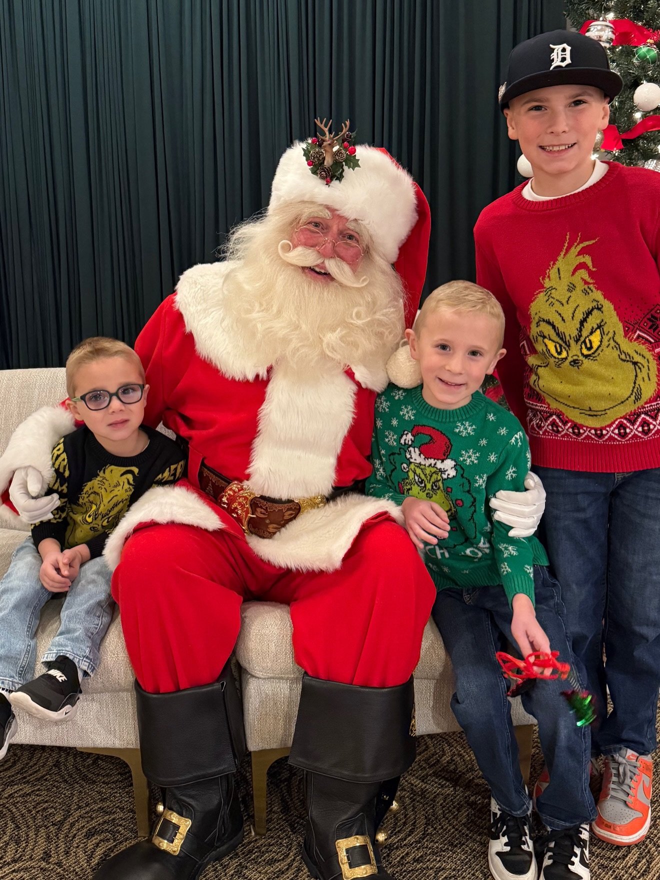 Cookies with Santa!! My favorite tradition of the season!