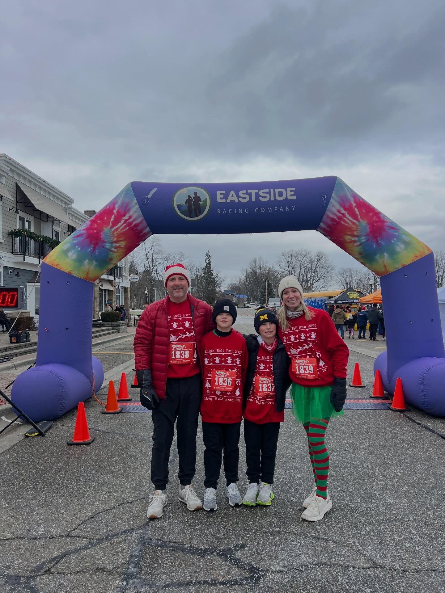 New Baltimore Jingle Bell 5k!! So much fun!!