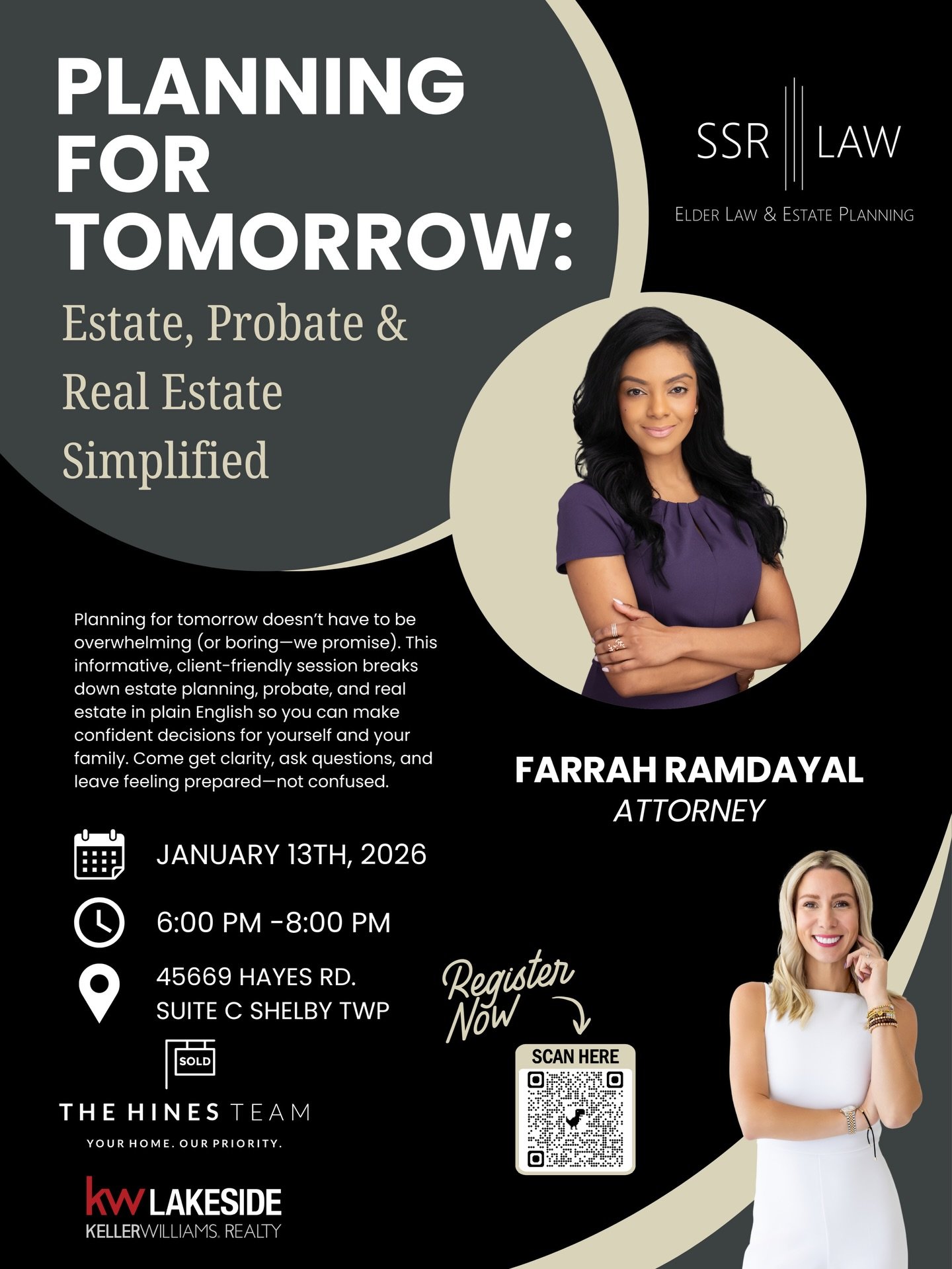 Im beyond excited for this!! This class is exclusively for past, current and future clients of @thehinesteam_kwl 

Call me or DM to register!! (Or use the QR code)