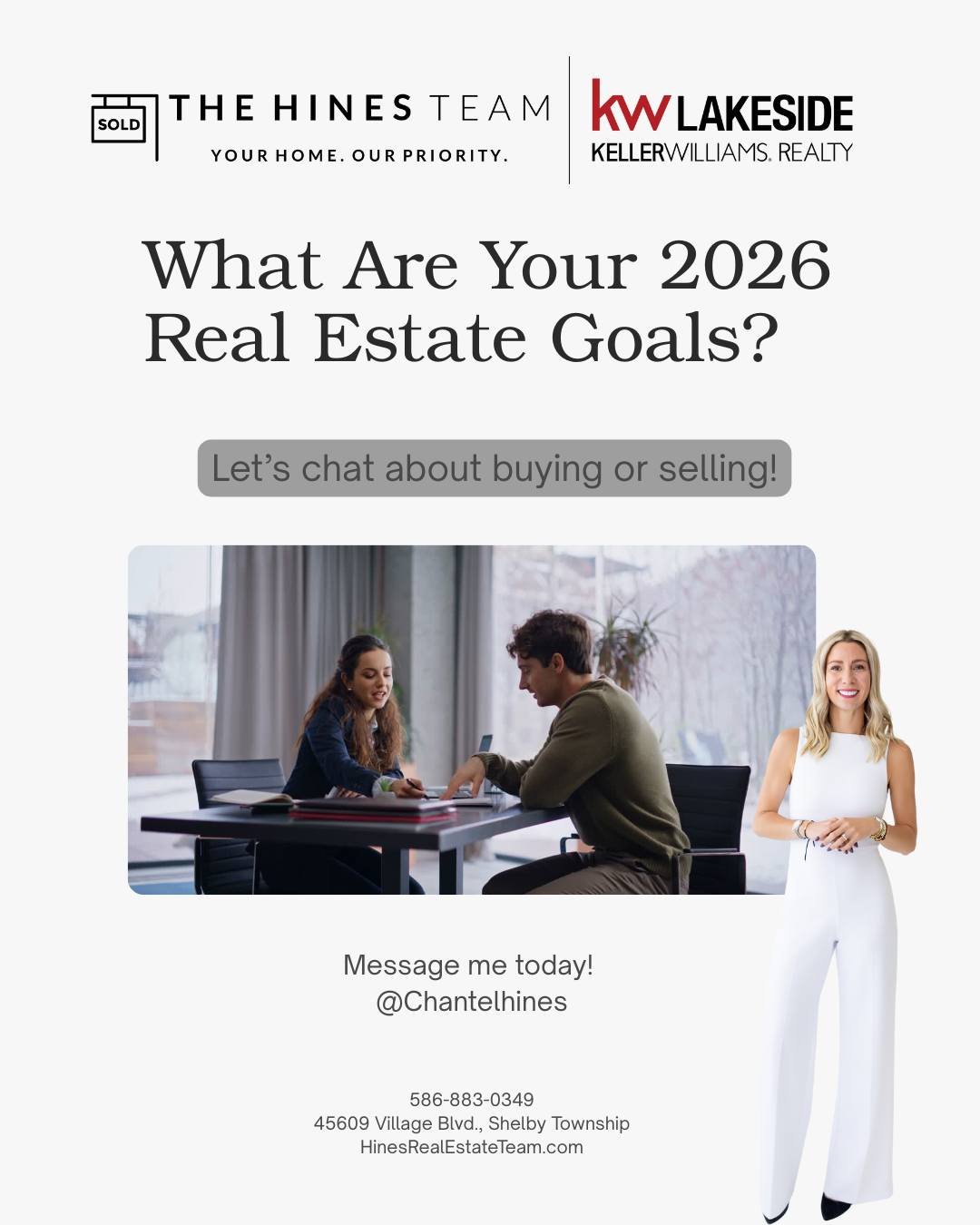 As we look ahead to 2026, I&rsquo;m curious&mdash;what are your real estate goals?

Comment below or send me a DM and let&rsquo;s build a smart plan together. 🏡✨