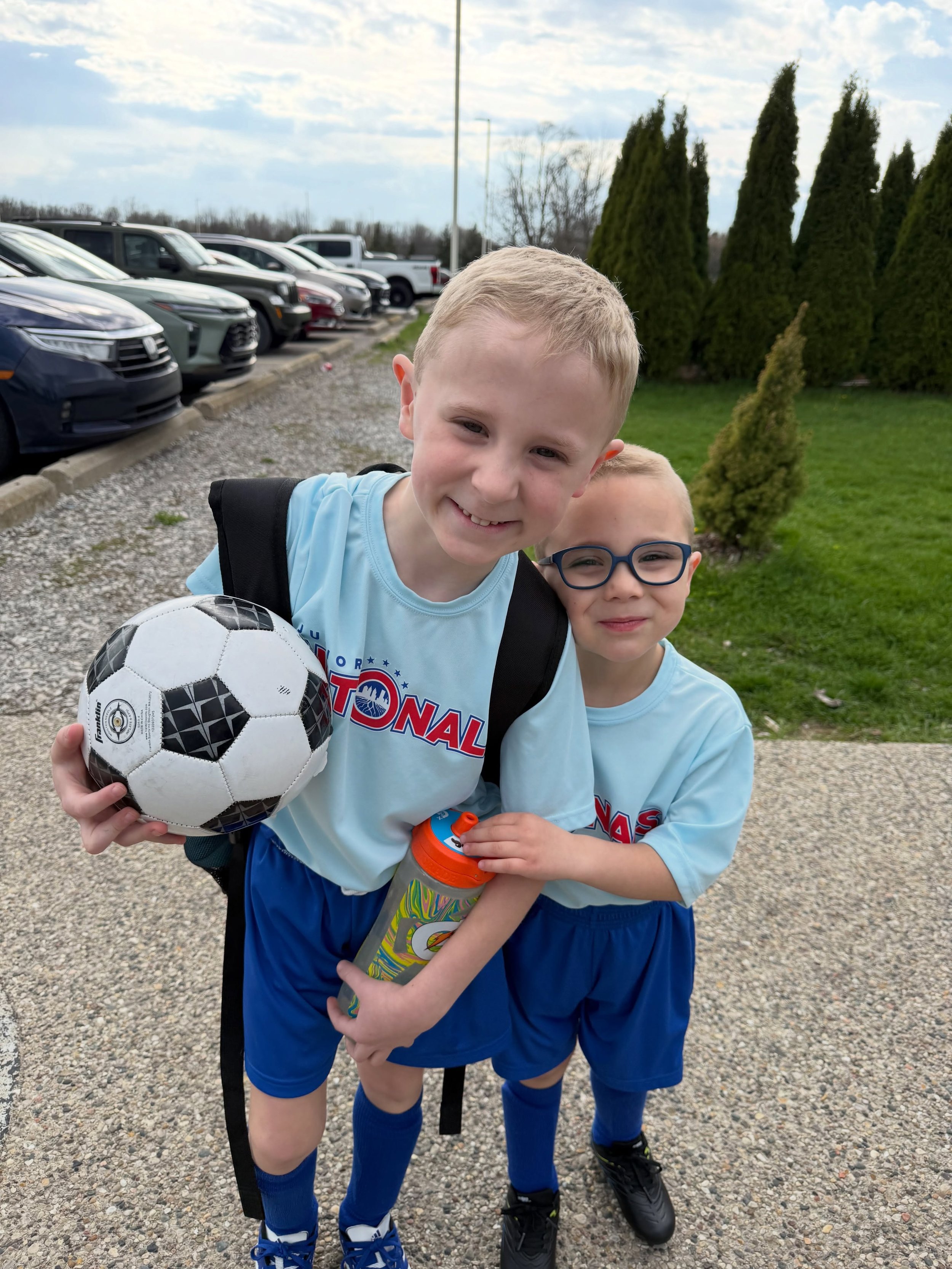 Spring 2026 opening day of soccer and baseball in the books!! Now it to get some warm weather games in!!