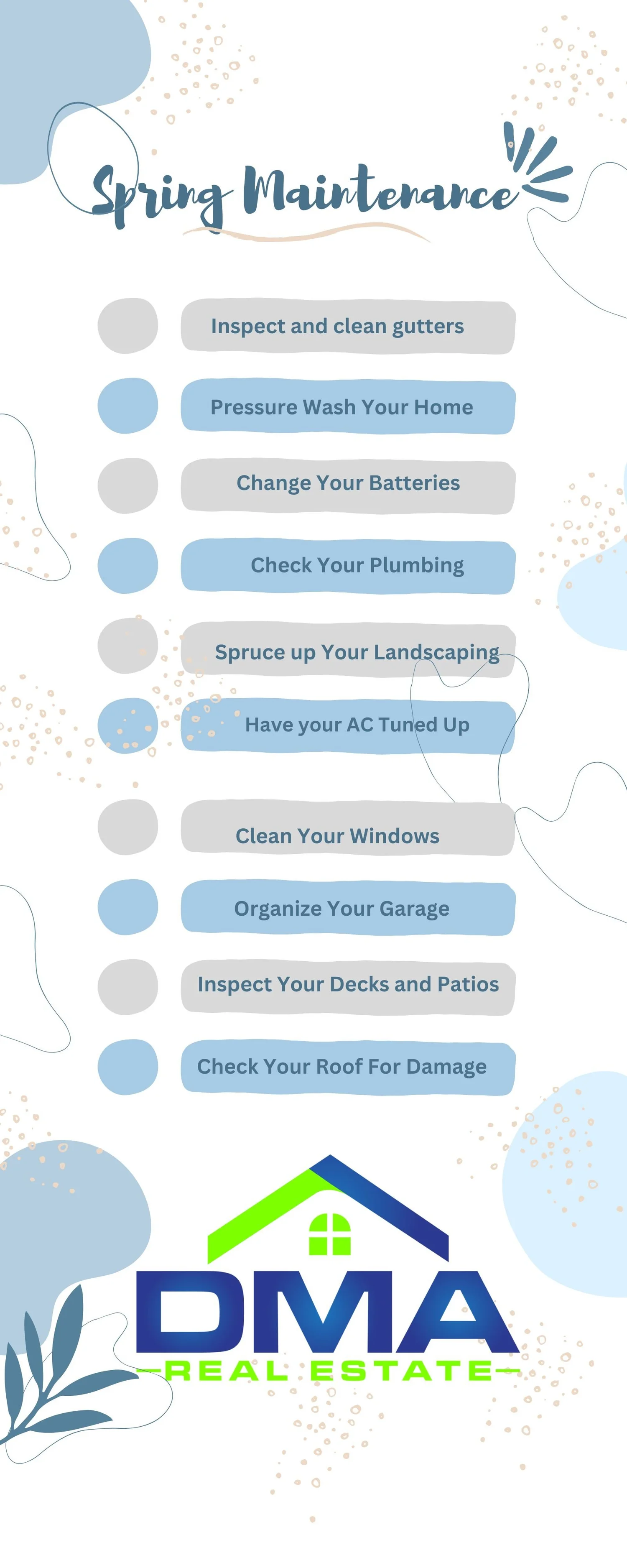 Spring Forward Say Goodbye to Winter Blues — DMA Real Estate