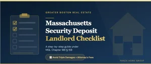 The Massachusetts Landlord's Security Deposit Checklist