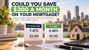 Could You Save $300 a Month on Your Mortgage? Why Greater Boston Buyers Are Exploring ARMs