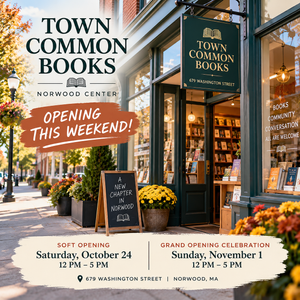 New Independent Bookstore Opens in Norwood Center This Weekend