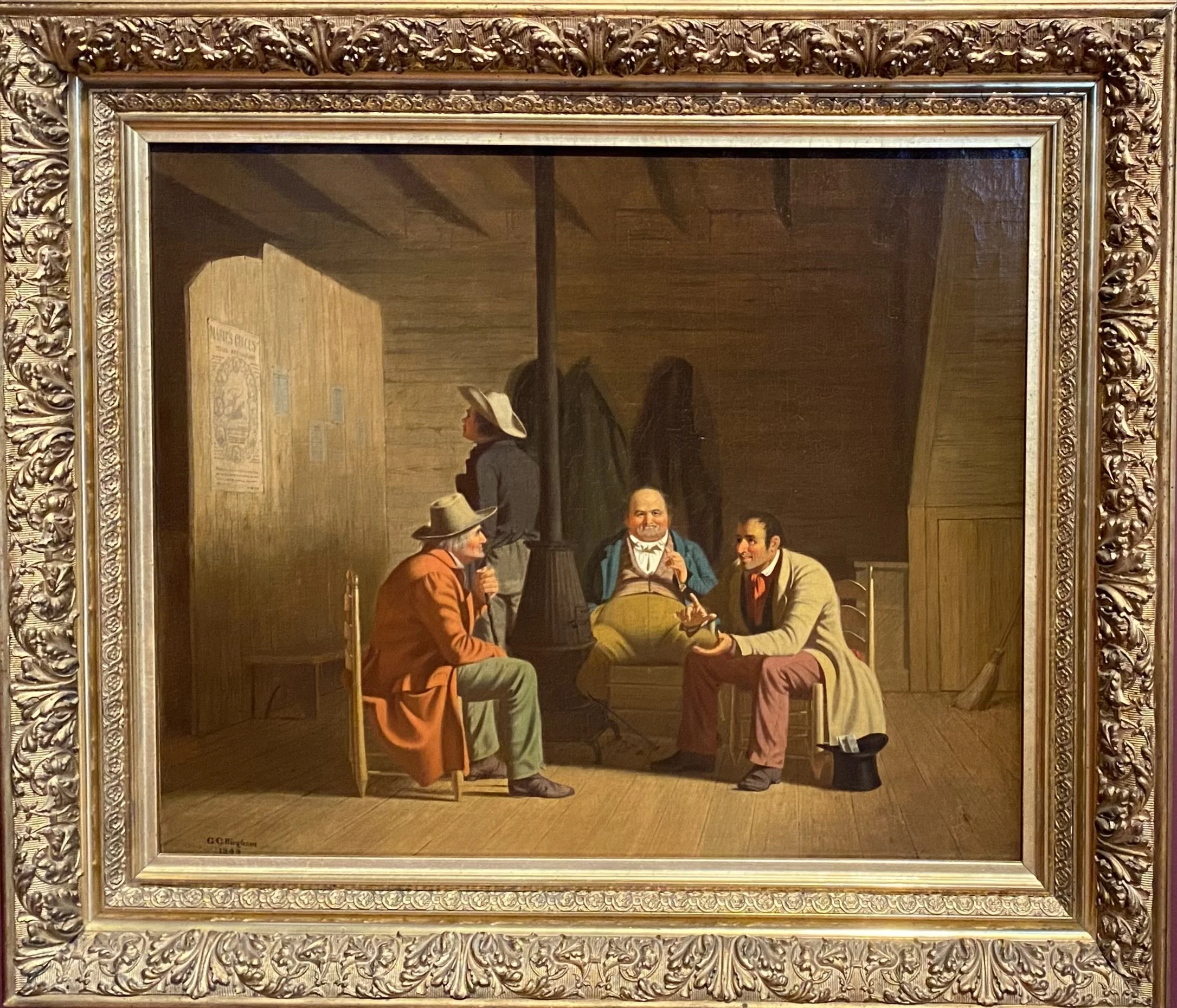 The Country Politician by George Caleb Bingham, M.H. de Young Museum, San Francisco