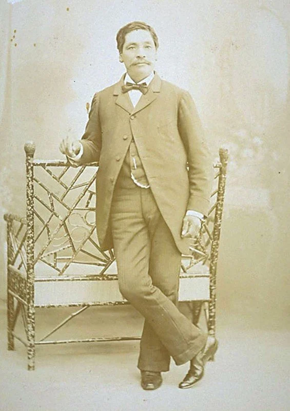 Jerry James, Indian Island Massacre survivor.