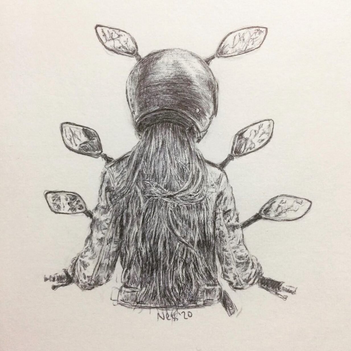 Check out this inspiring image by @ness_mercieca follow her for more great  artwork! 
#artistsoninstagram #artofinstagram #collectivetales #writerscommunity #art #coolart #drawing #inspirationalart #collectivehumanity