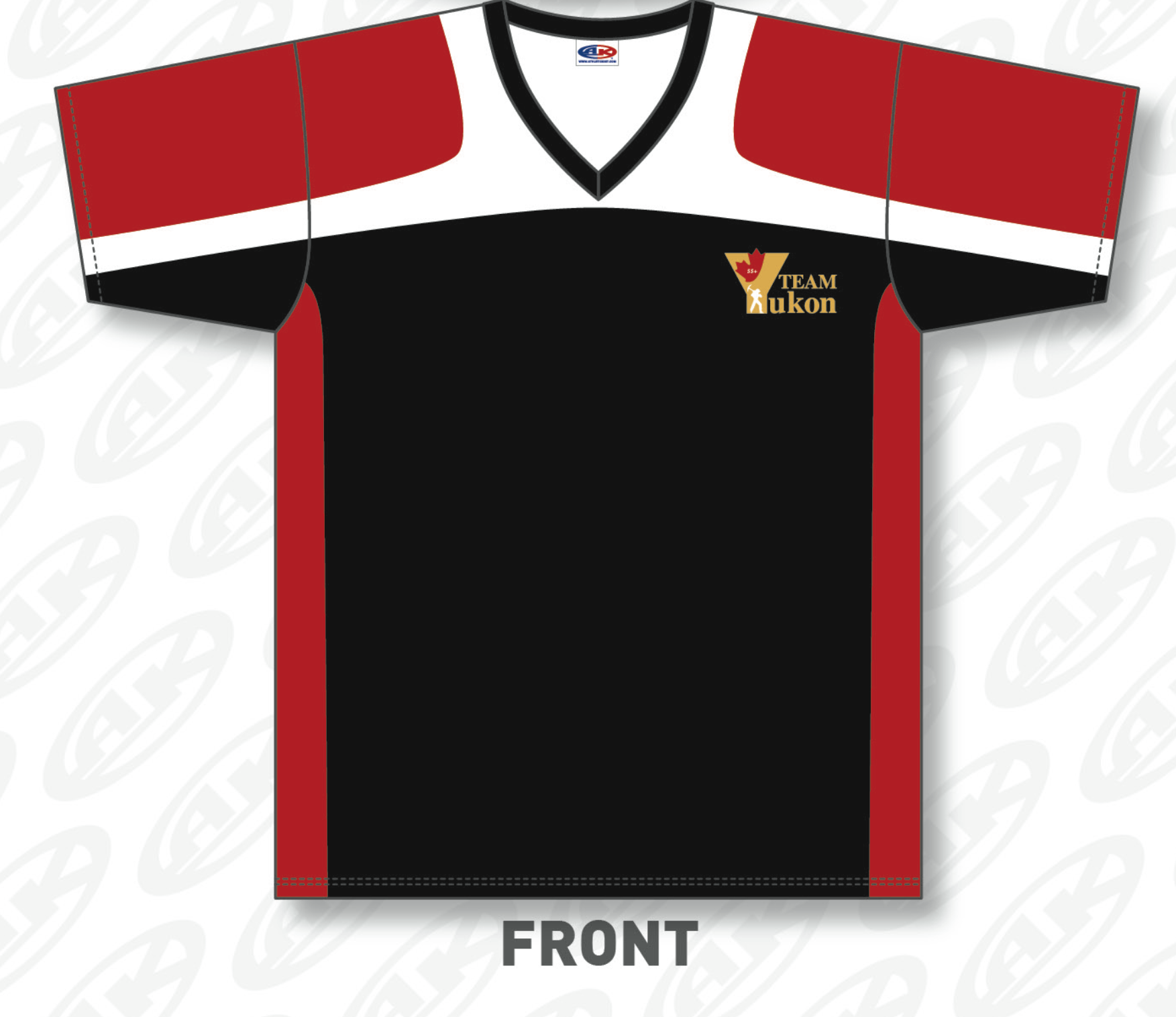 WOMEN'S Team Yukon BC 55+ Games uniform Shirt