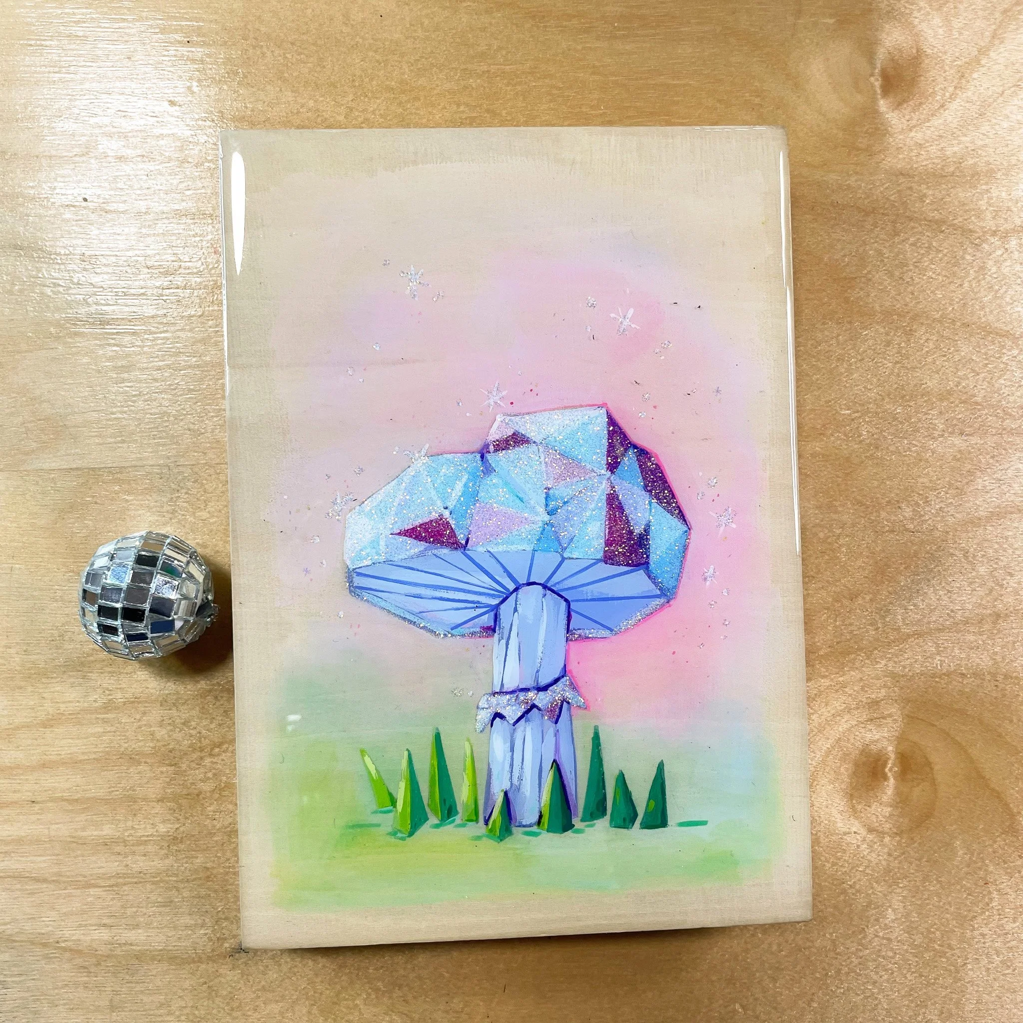 crystal+mushroom+glitter+resin+painting.jpg