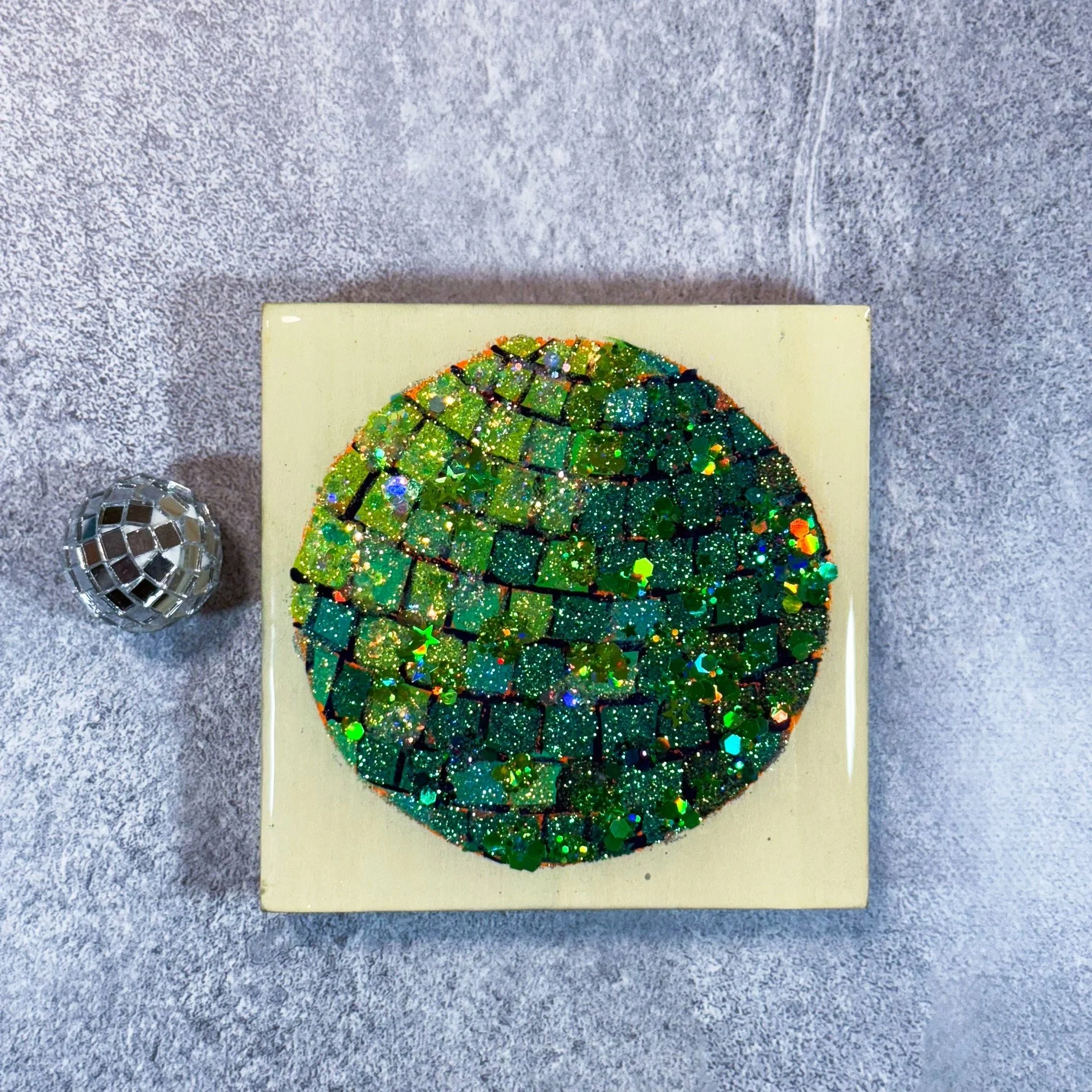 green+disco+ball+glitter+painting.jpg