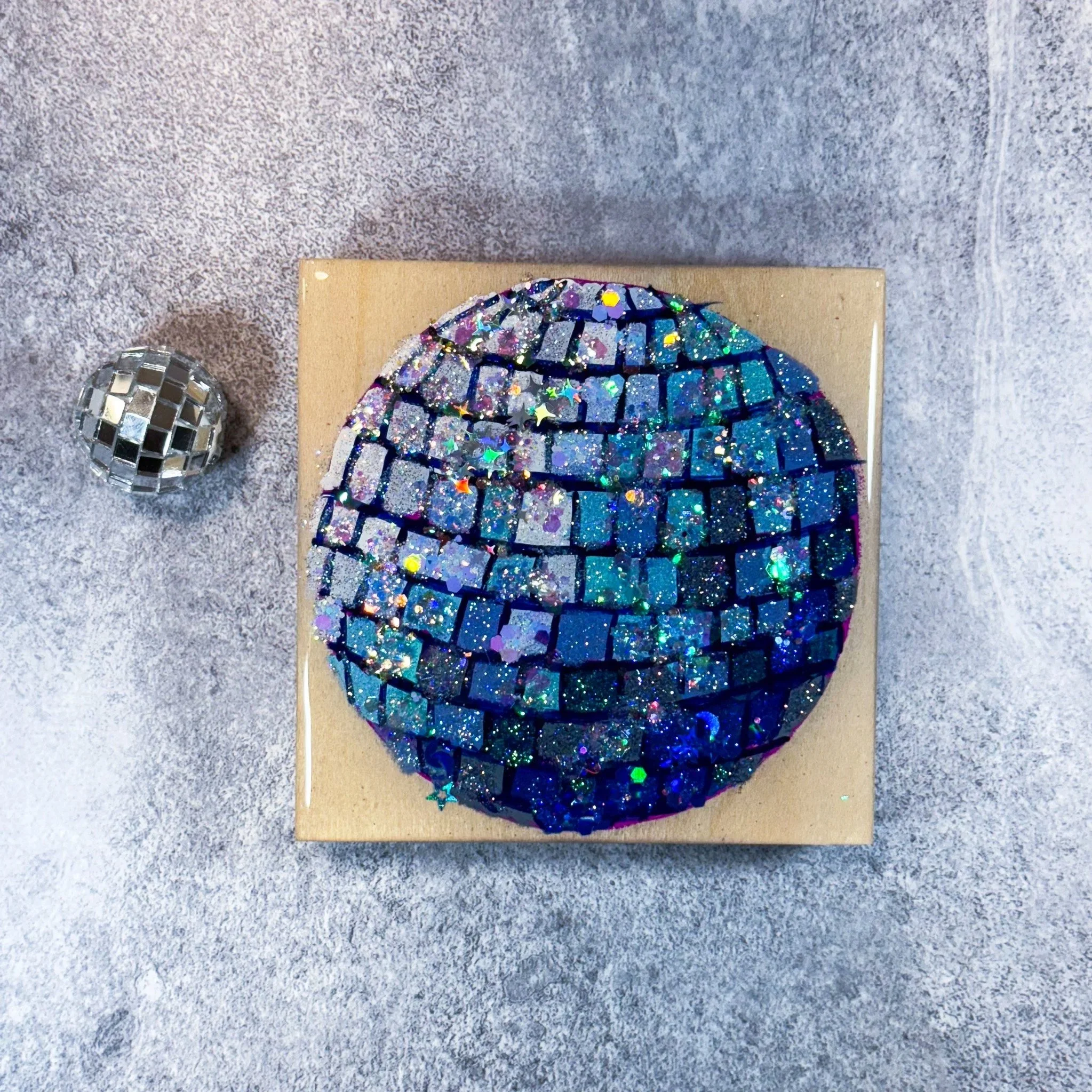blue+disco+ball+4x4+glitter+painting.jpg