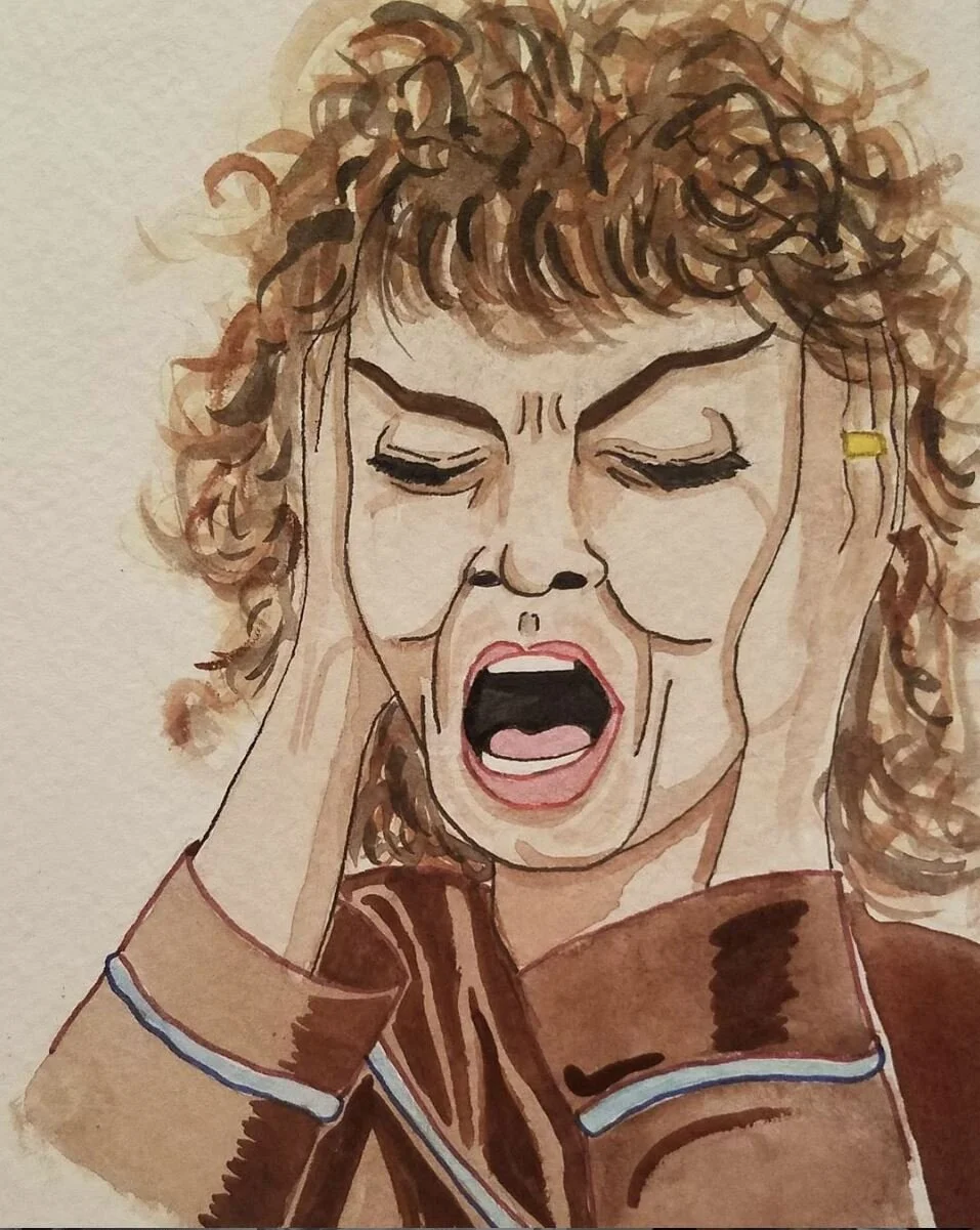 Sarah Palmer from Twin Peaks, Oct. 2017