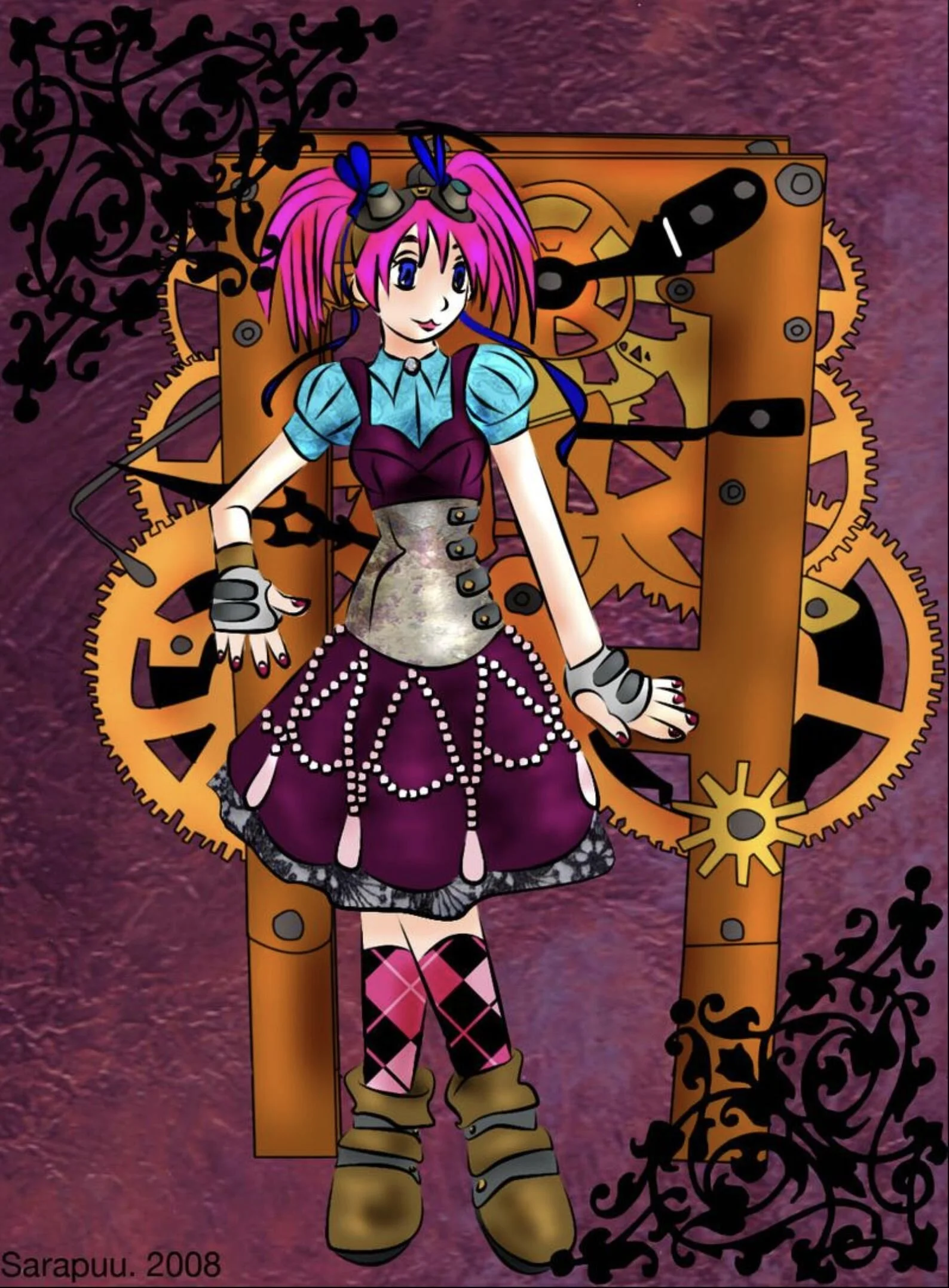 A Clockwork Pink, July 2008