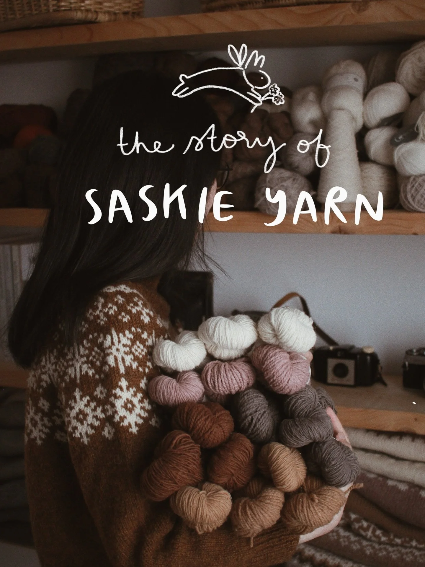 🐑 if you love earthy tones, muted colours and share our values on locally sourced and produced fibers, comment &lsquo;WOOL&rsquo; for the link to our yarns 🫶🏻