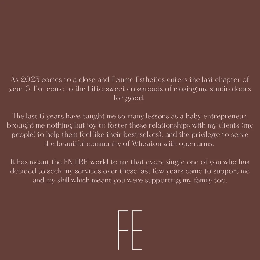 The best 6 years thanks to all of you 🤍 My last day in the FE studio is January 31st. THANK YOU!