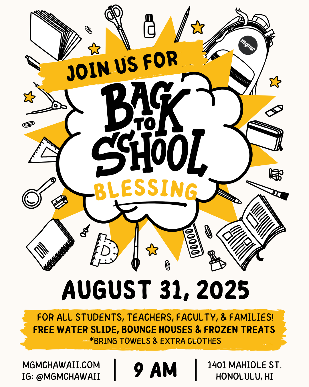 Back to School Blessing