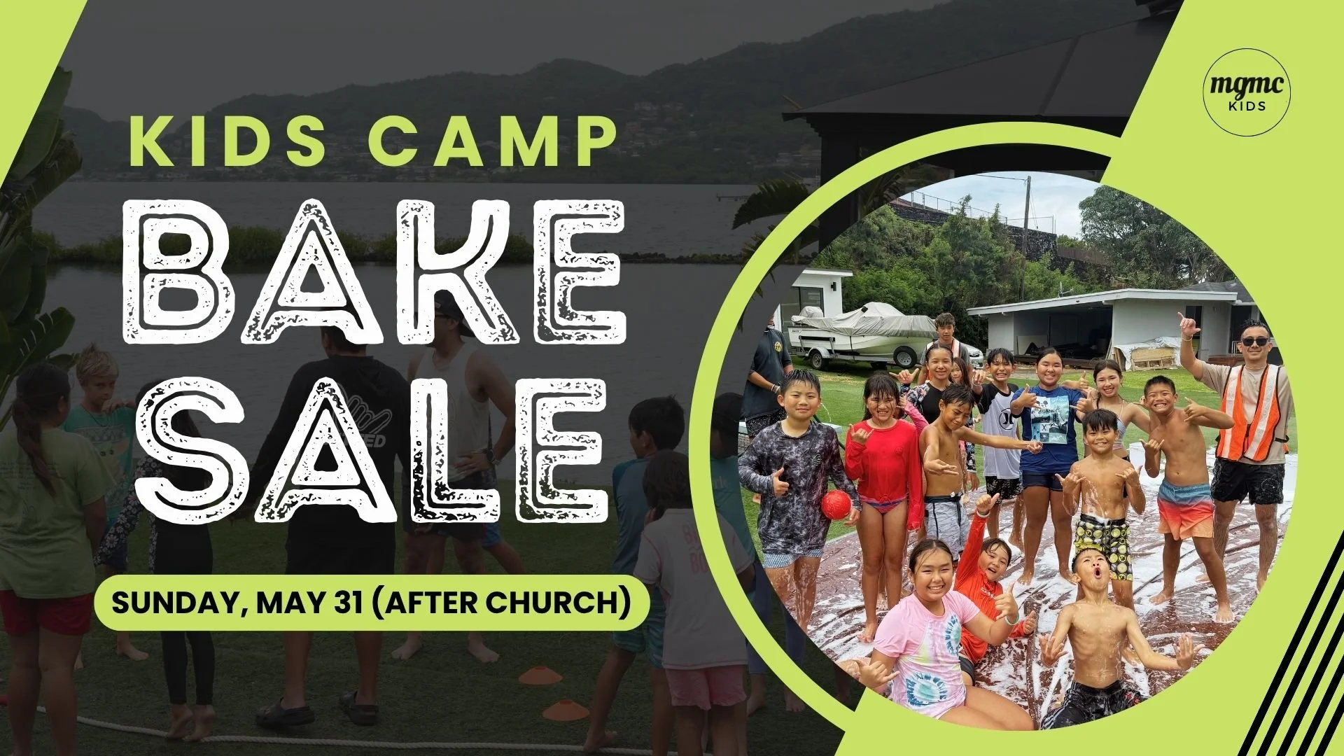 Kids Camp Bake Sale
