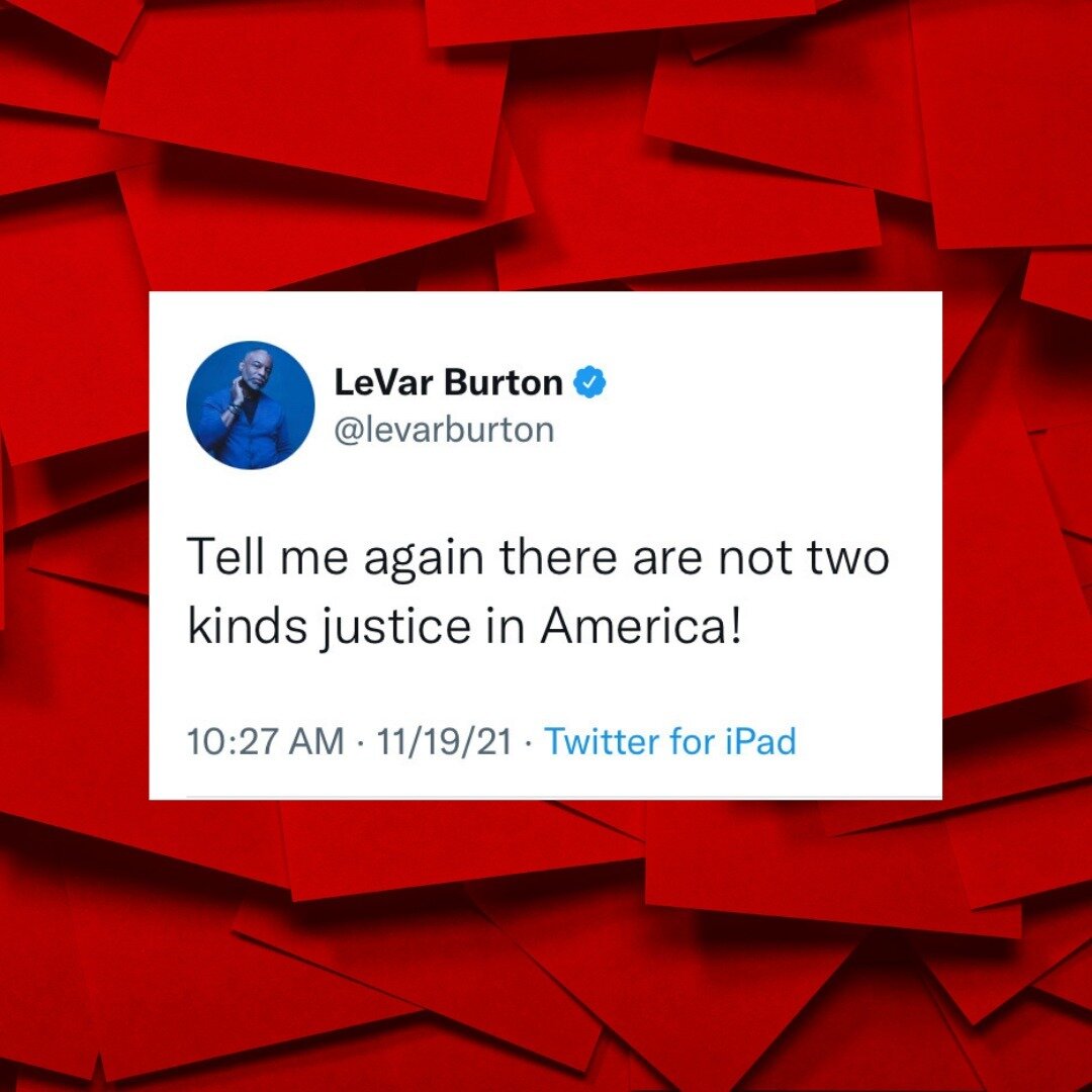 &ldquo;Tell me again there are not two kinds justice in America!&rdquo;-LeVar Burton 

If anyone doubts that being w#!te helps you in so many ways or that privilege exists, I have some words for you. Mostly NSFK.

🤬🤬🤬 America does not follow any i