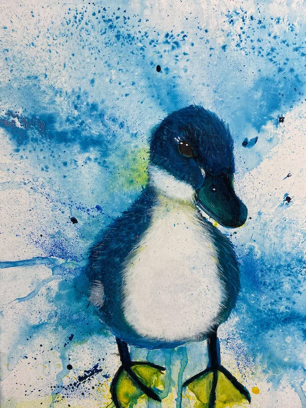 Blue Duckling