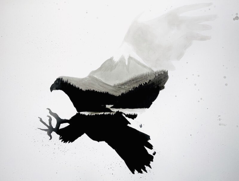 Double Exposer-Eagle