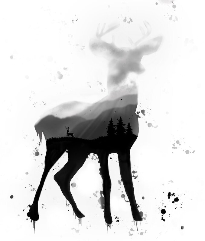 Double Exposer-Deer 2
