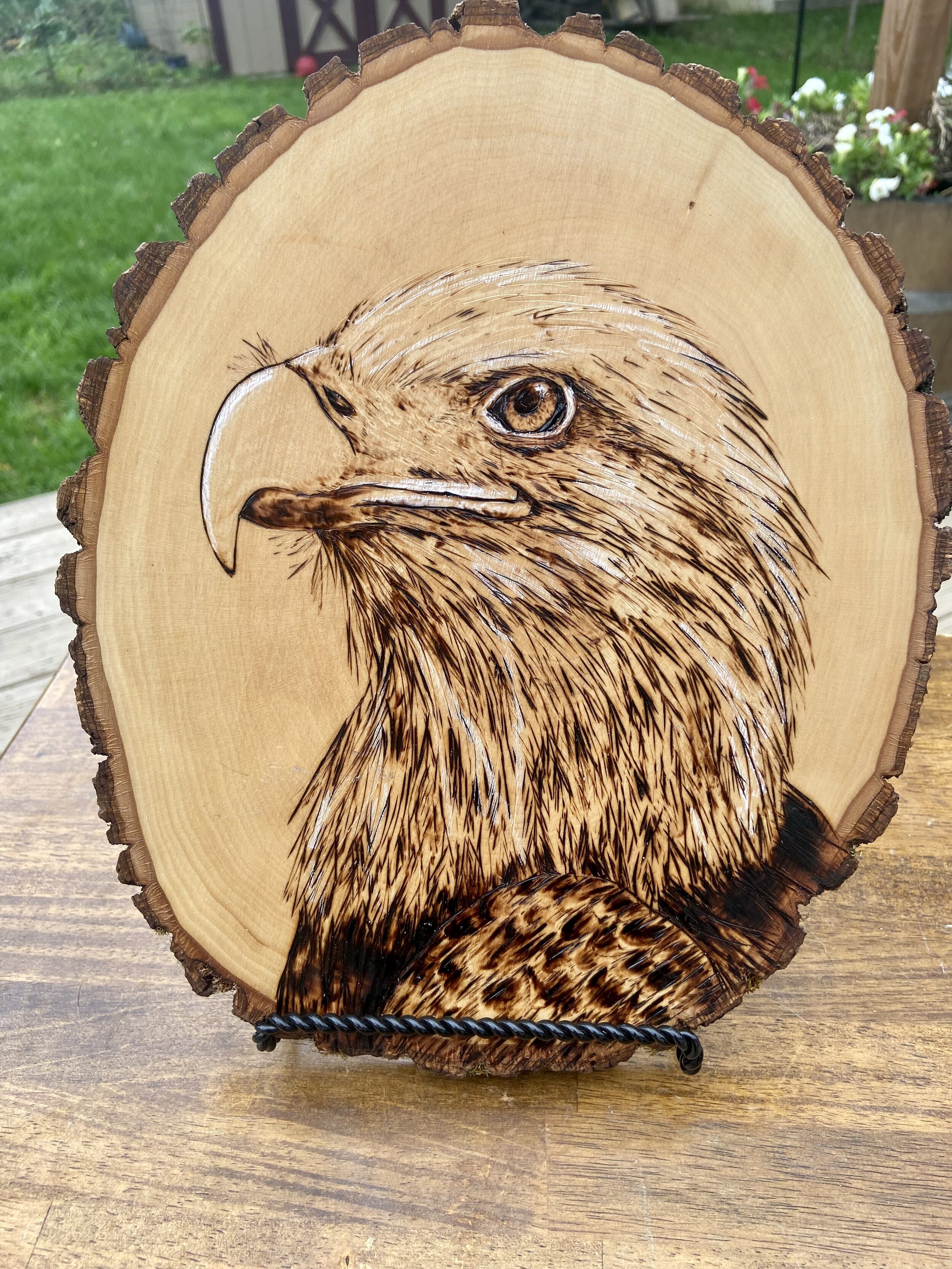 #2 Eagle Wood Burning