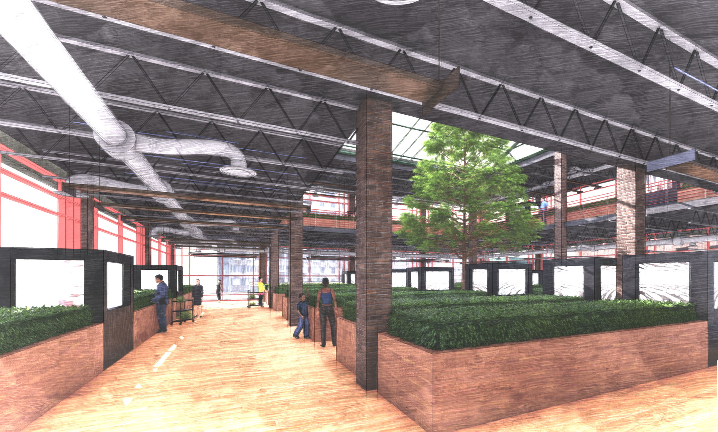 Aquaponics Facility (3rd Floor)