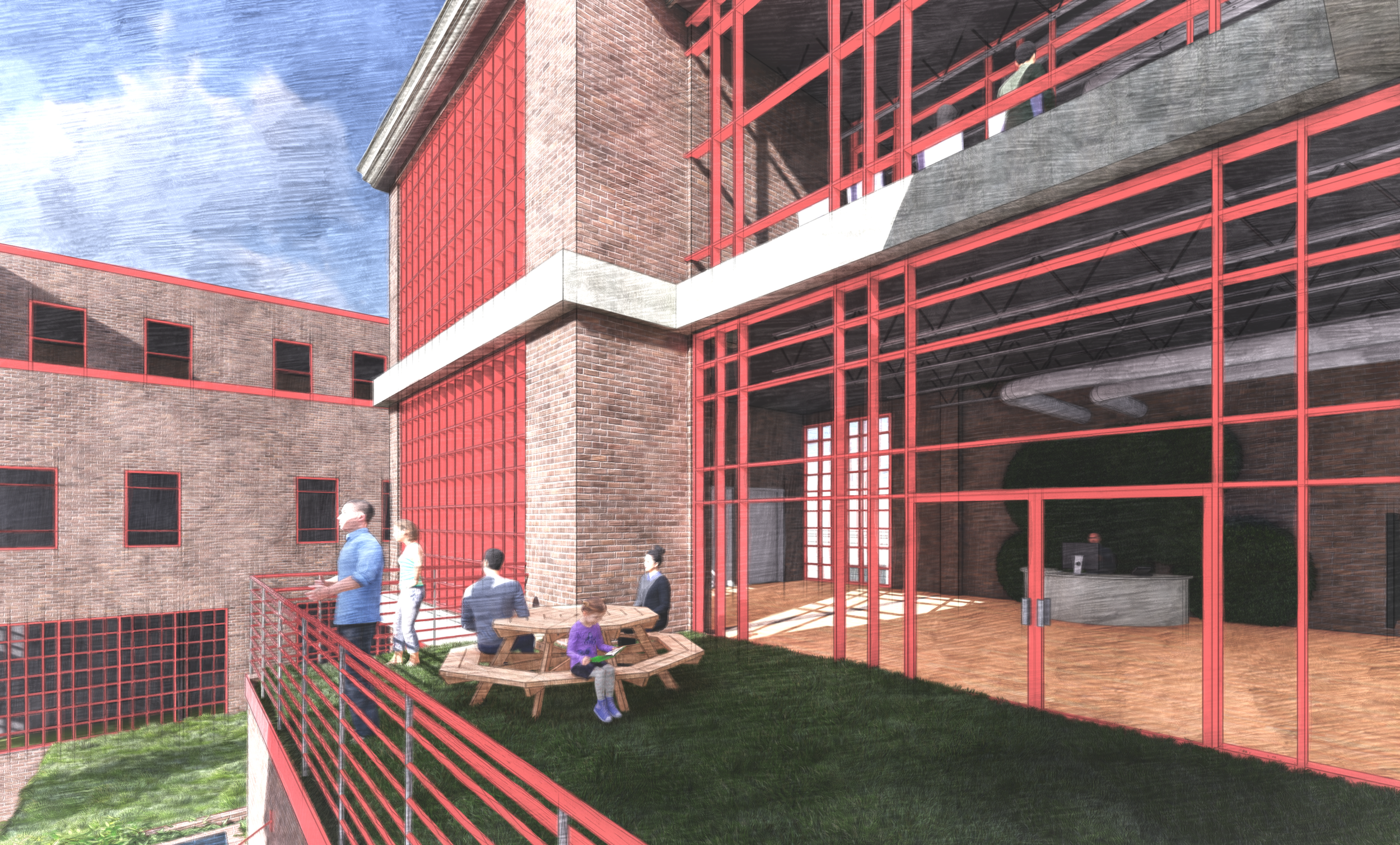 Exterior Gathering Space (3rd Floor)