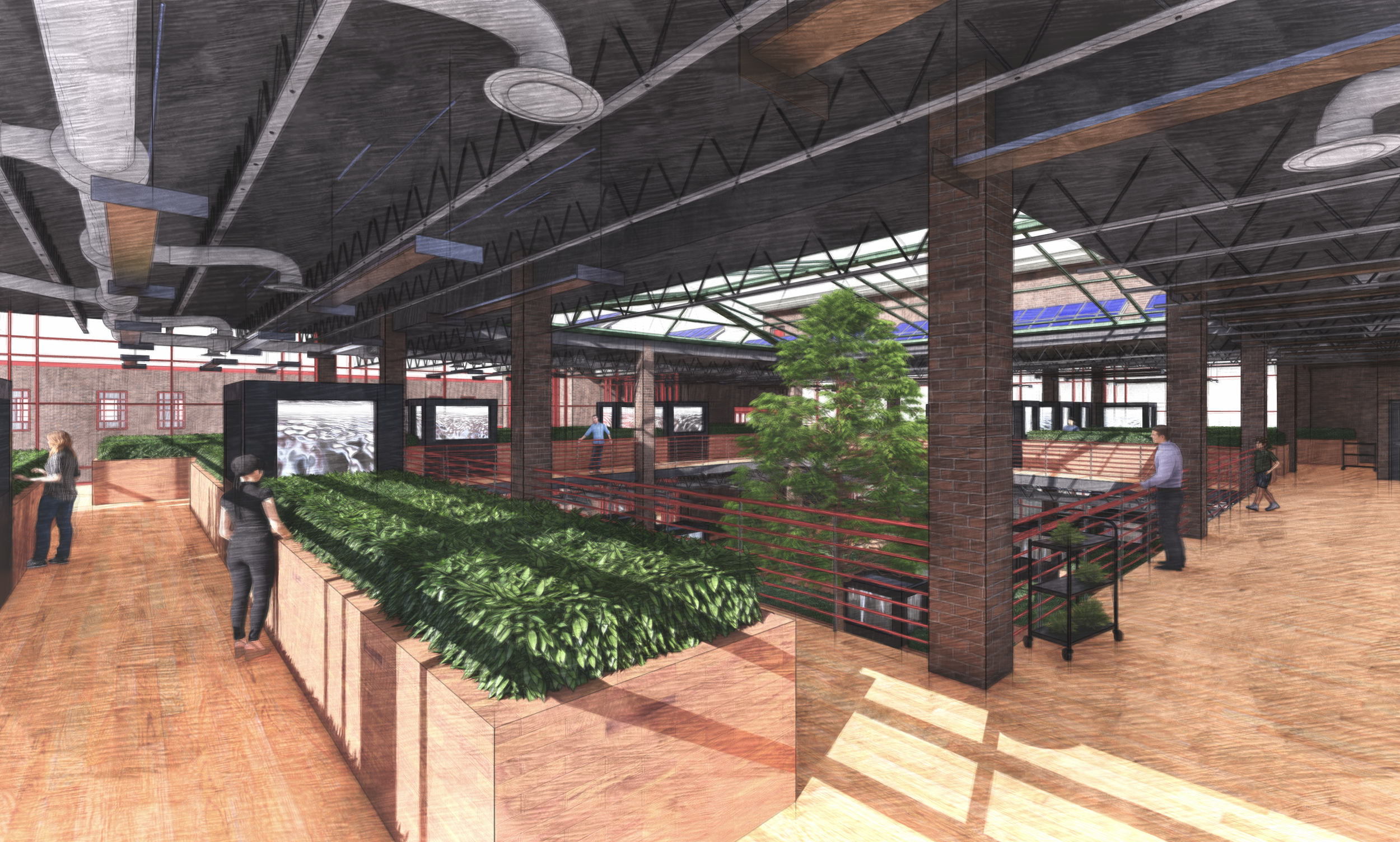 Aquaponics Facility (4th Floor) 