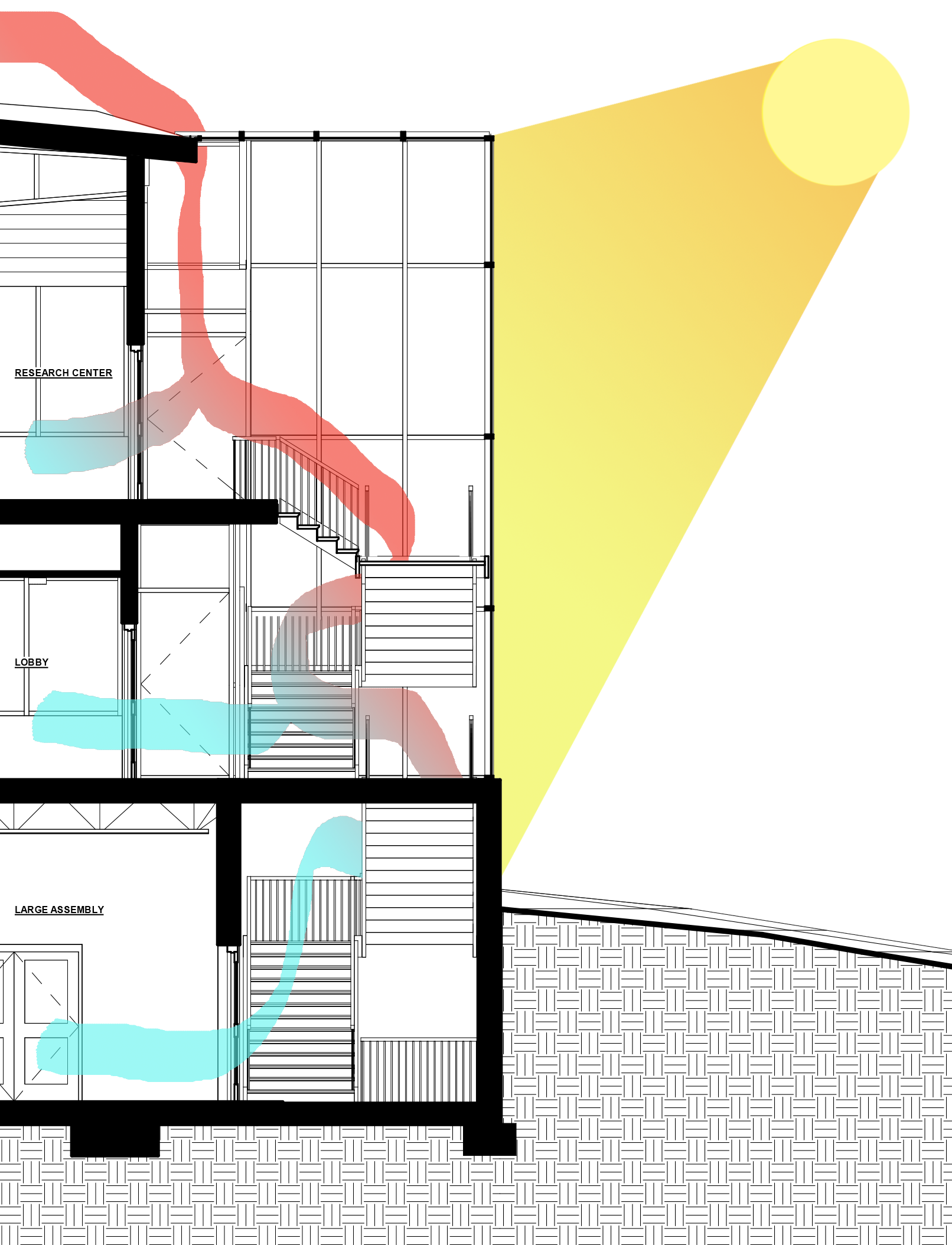Solar Chimney Diagram 