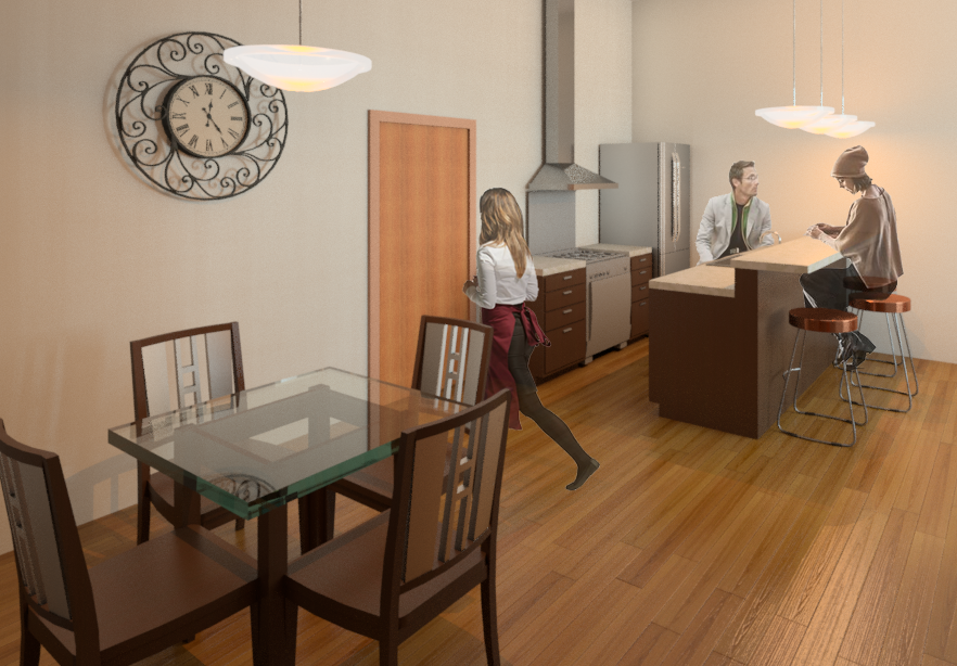 Extended-Stay Living Space 
