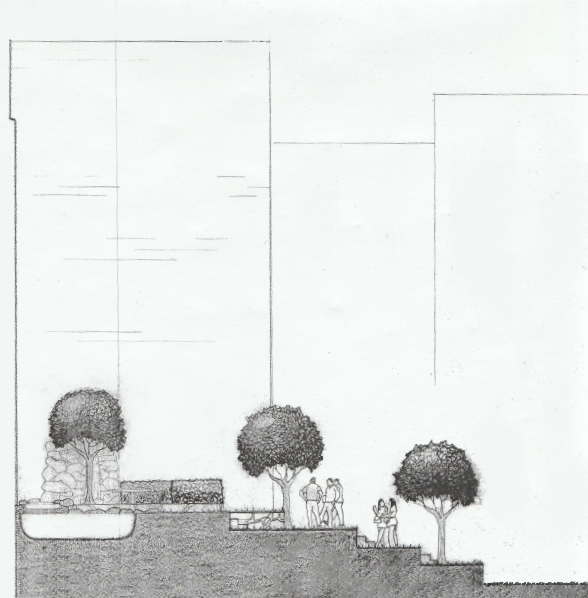 Site Section W-E