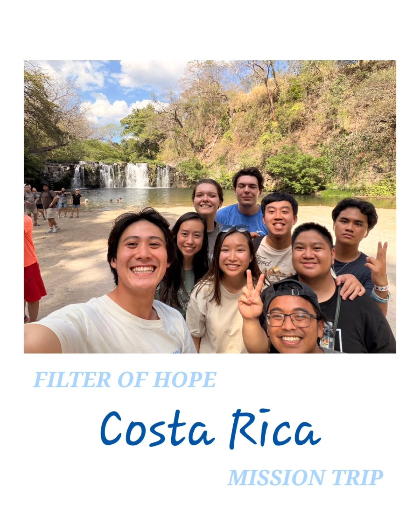 A team of us got to spend spring break the best way in Costa Rica 🇨🇷!

We partnered with @filterofhope to deliver water filters for families without clean water access 💧 Alongside meeting physical needs, we shared the good news of Jesus, the ultim