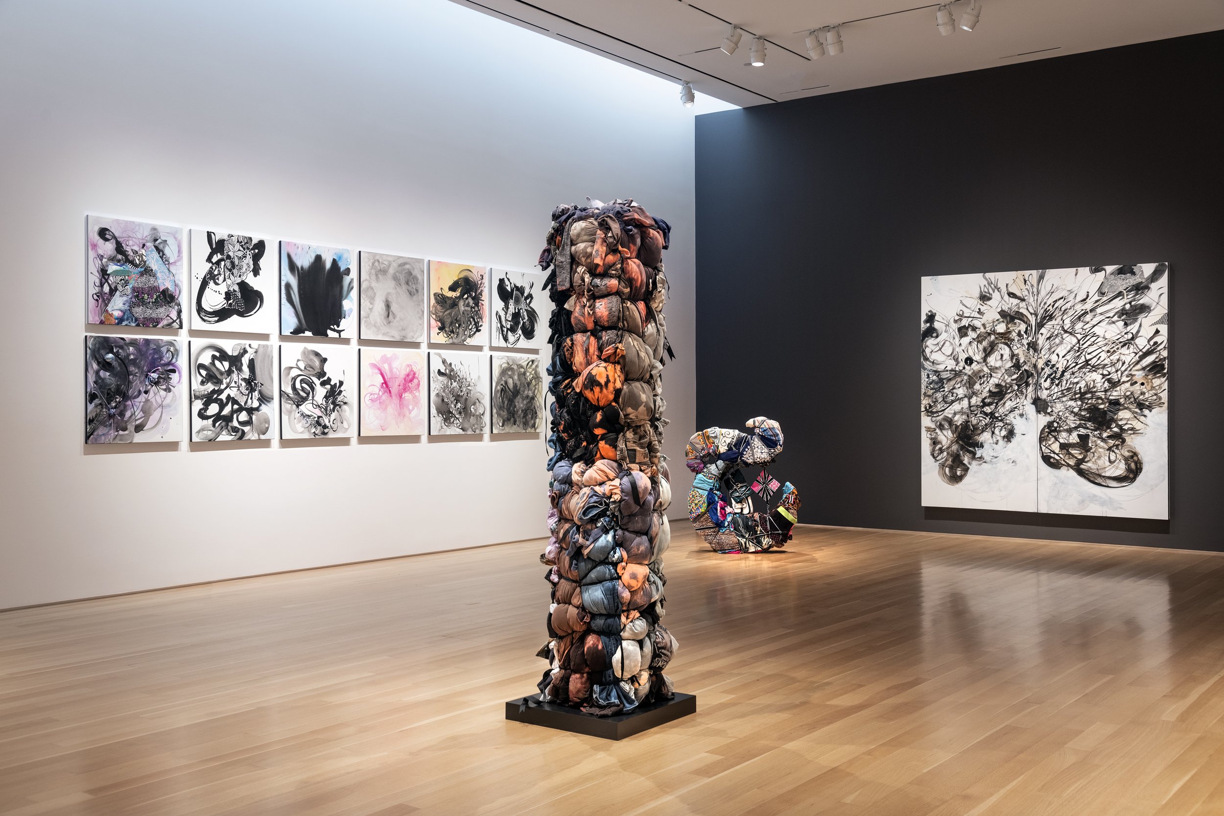 Installation view STARGAZERS at the Nerman Museum of Art