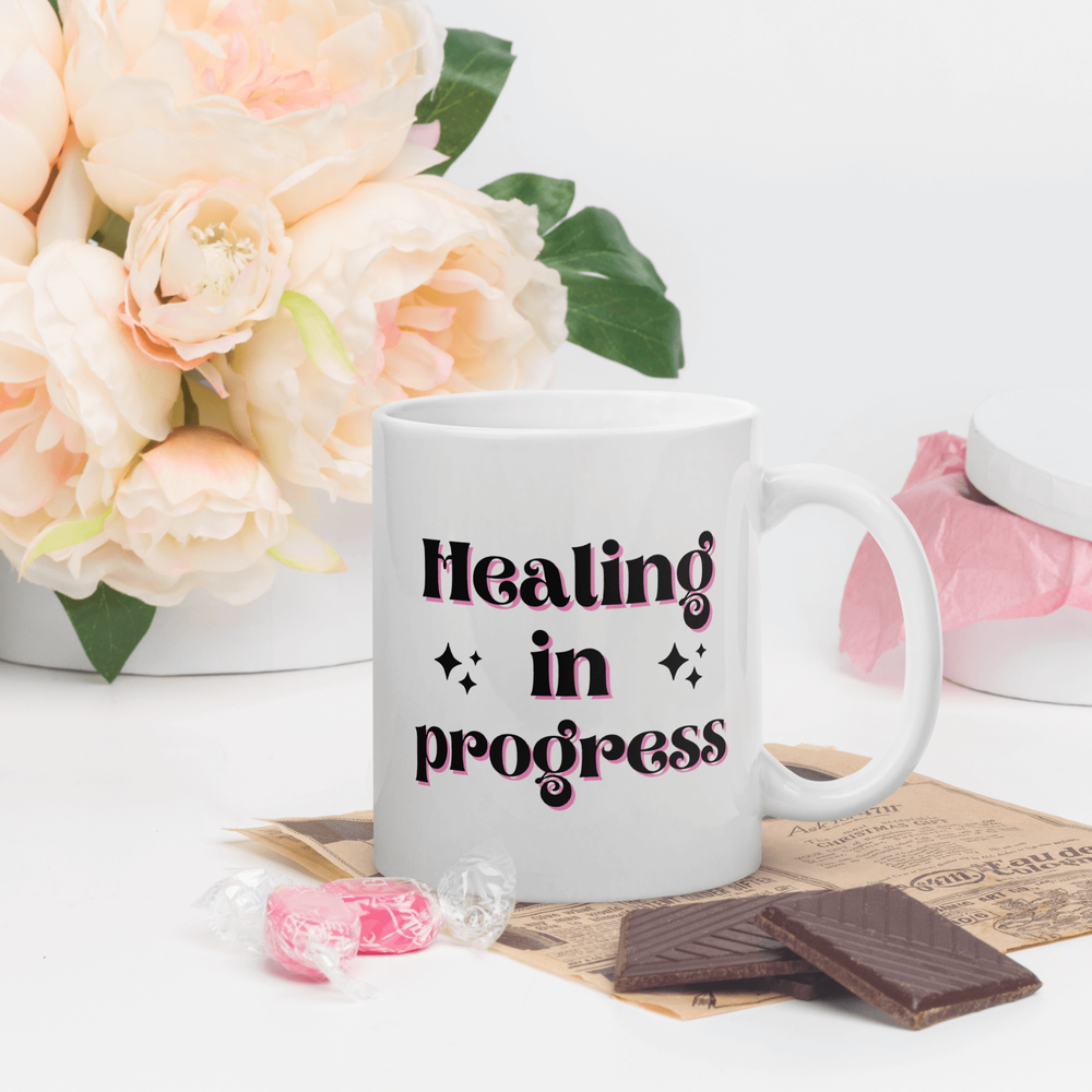 Happy Healing Crystal Coffee Mugs