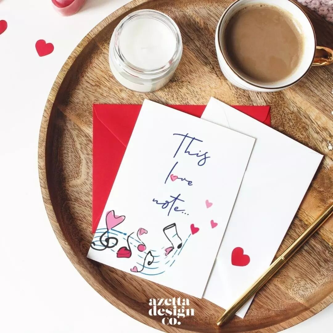 Happy Love Day!💗
Share love today and everyday. 

Love on yourself too.🥂💞

💌 Details: Azetta Design Vday cards still available at the Eaton Centre Mall Downtown Toronto @blackowned.to

📸 Tag @azettadesign.co with your vday cards.

#stationerysho