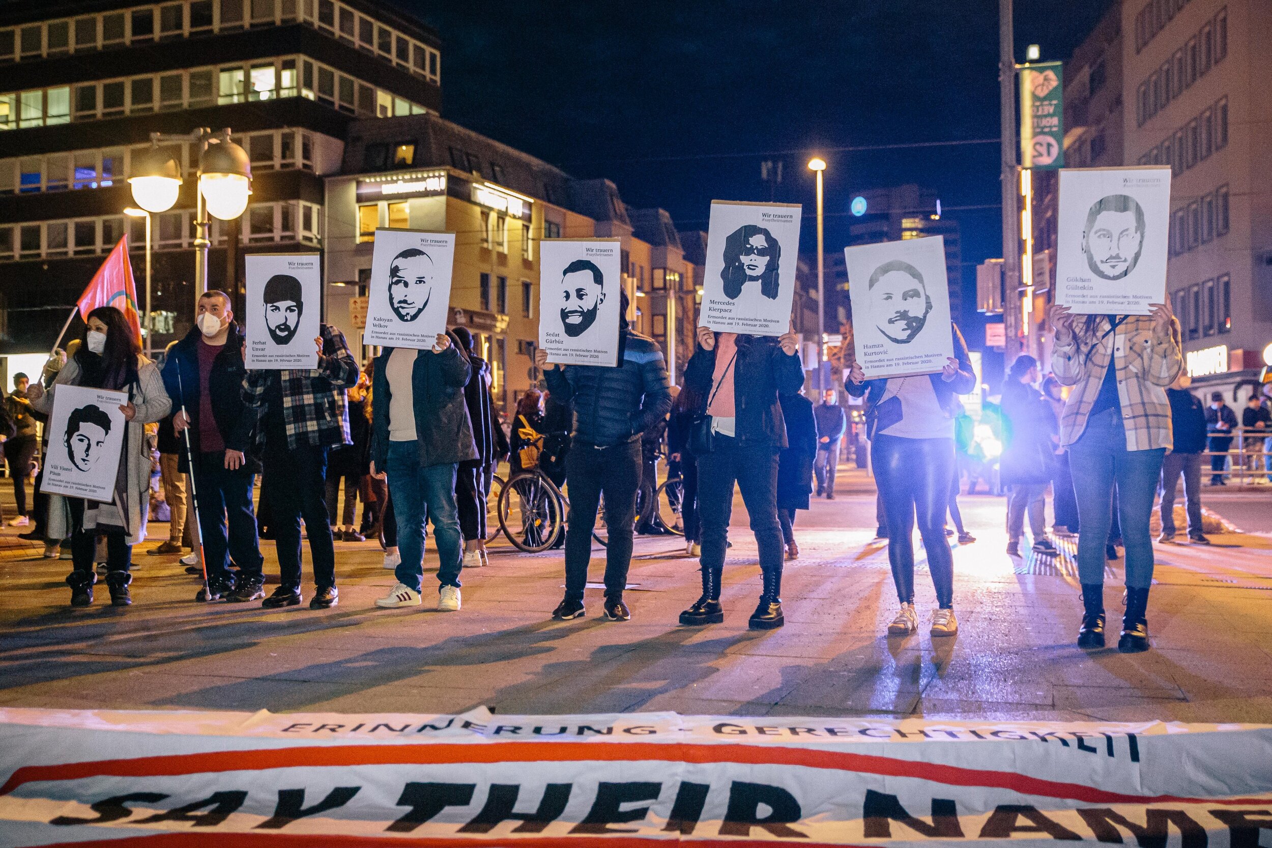 Kundgebung in Hannover am 19.02.21