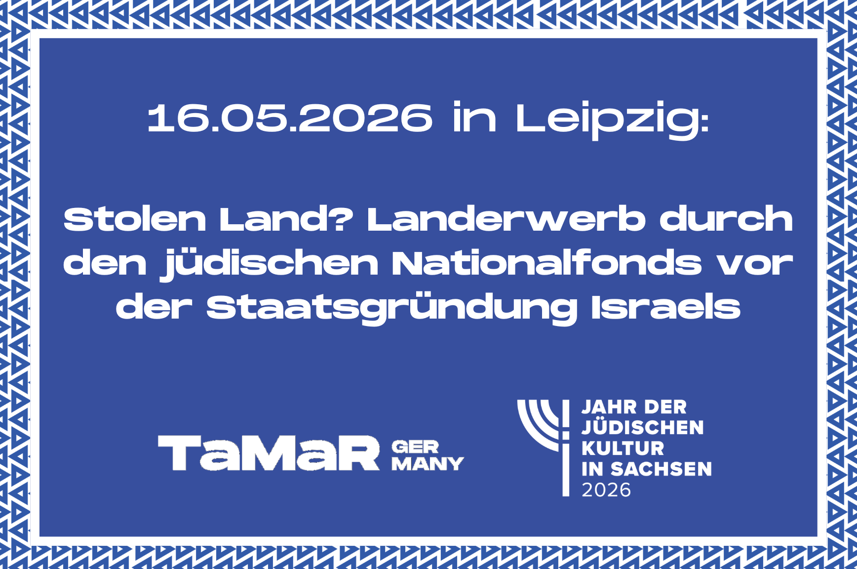 Workshop: "Stolen Land? Landerwerb vor der Staatsgründung Israels"