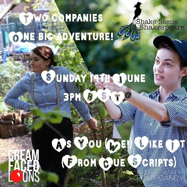 Join us on Sunday as we take a trip back to the Forest of Arden! Only this time, we&rsquo;re using cue scripts - meaning we only get our own lines and not everyone else&rsquo;s! What will happen? Who knows! Find out with us on Sunday!

Watch here: ht