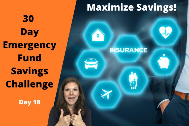 Day 18 - Emergency Fund Savings Challenge