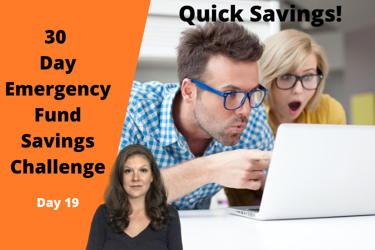 Day 19 - Emergency Fund Savings Challenge