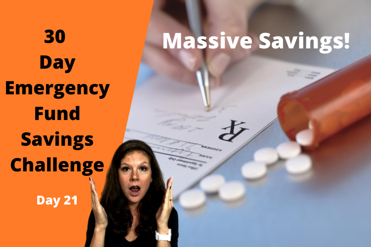 Day 21 - Emergency Fund Savings Challenge
