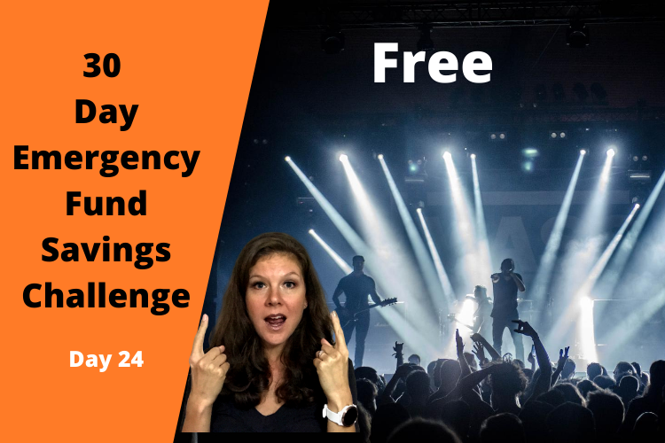 Day 24 - Emergency Fund Savings Challenge