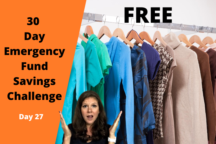 Day 27 - Emergency Fund Savings Challenge