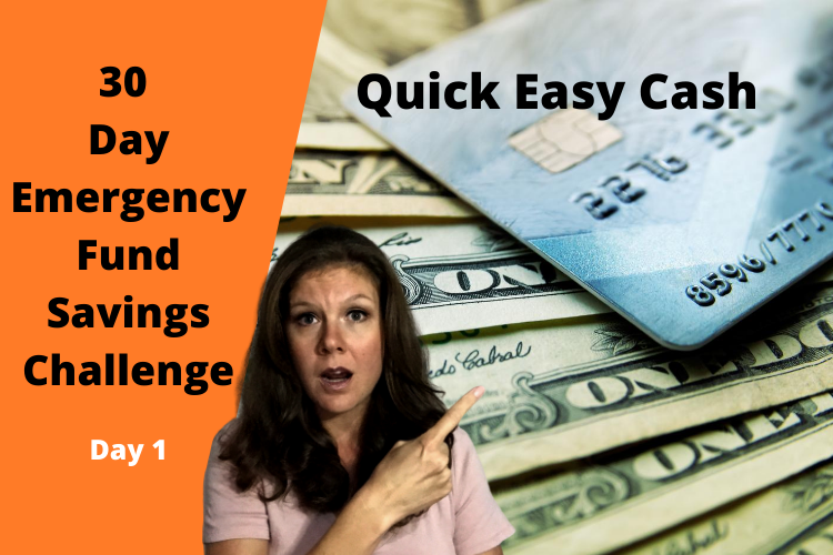 Day 1 - Emergency Fund Savings Challenge