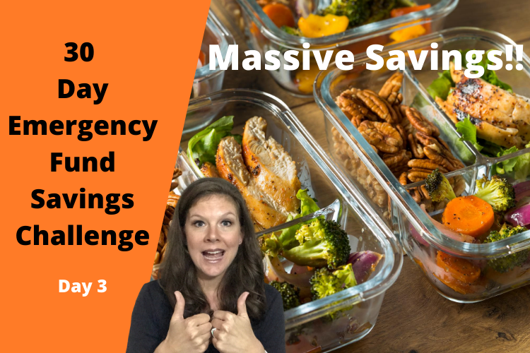 Day 3 - Emergency Fund Savings Challenge