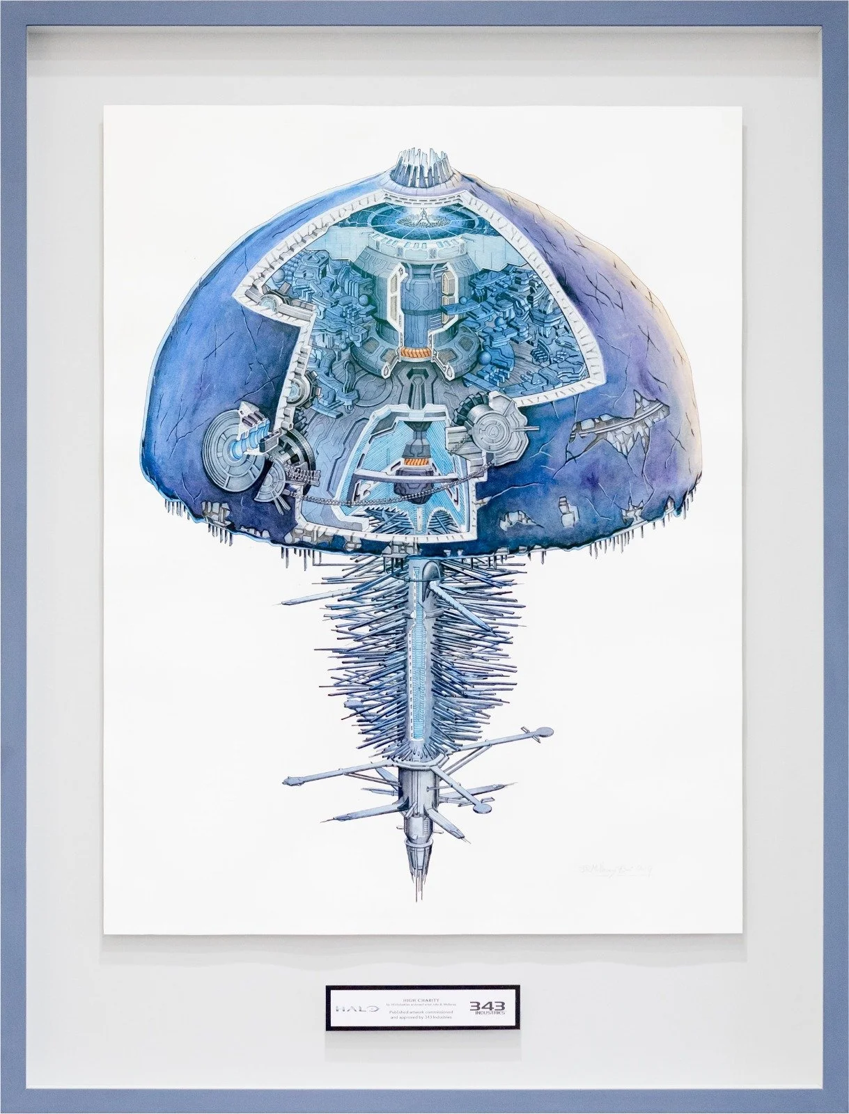 'High Charity'  - original artwork commissioned by Halo Studios